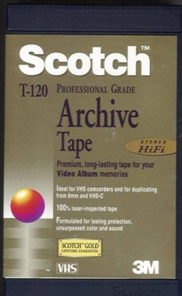 Amazon | Scotch T - 120プロフェッショナルグレードアーカイブ
